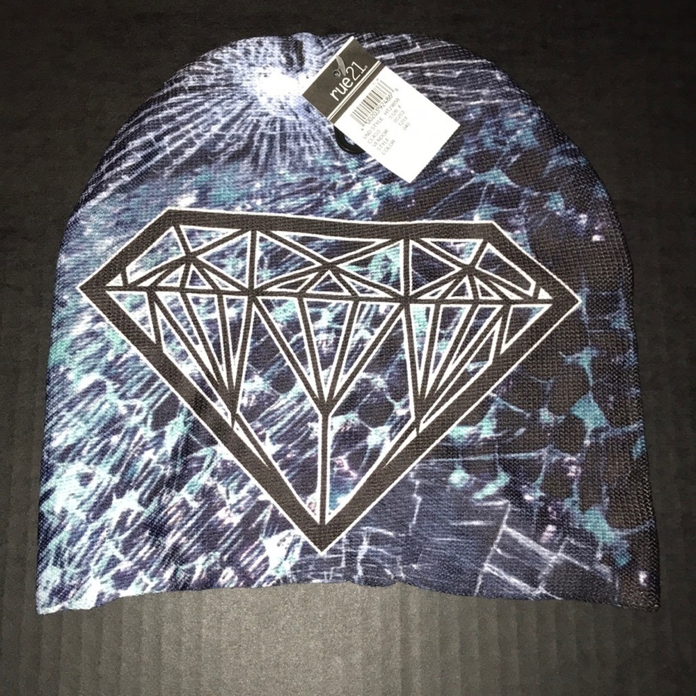 Rue21 Diamond Winter Hat Waffle Weave Women’s